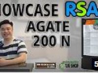 showcase cooler rsa agate 200n